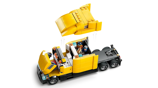 LEGO City Yellow Delivery Truck