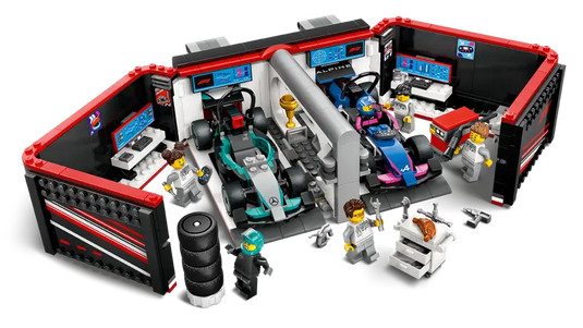 Lego City F1® Garage & Mercedes-AMG & Alpine Cars