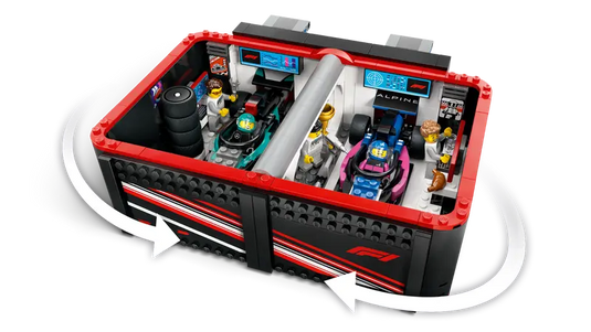 Lego City F1® Garage & Mercedes-AMG & Alpine Cars