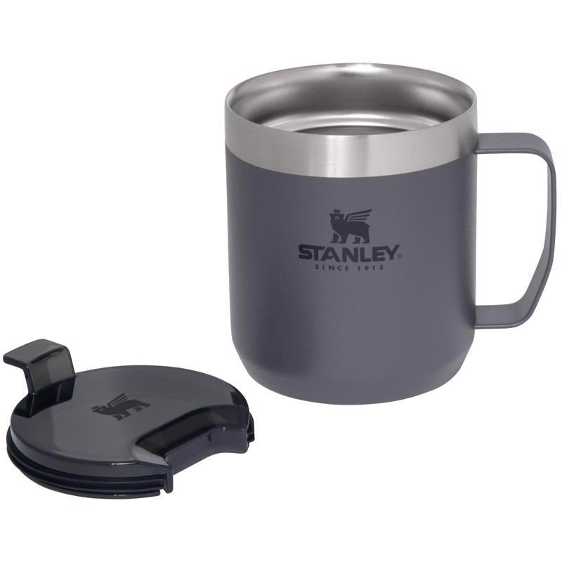 Load image into Gallery viewer, Stanley Classic 12 oz Charcoal Gray BPA Free Insulated Mug
