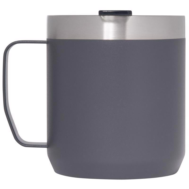 Load image into Gallery viewer, Stanley Classic 12 oz Charcoal Gray BPA Free Insulated Mug
