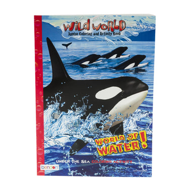 World of Water 80 pg Coloring and Activity Book