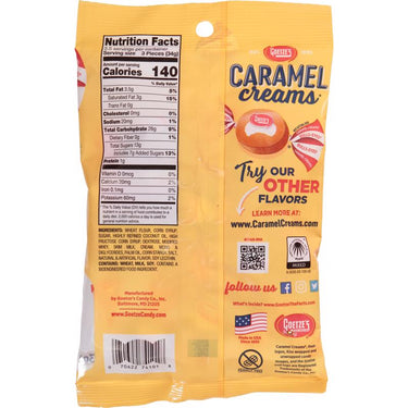 Goetze's Candy Caramel Creams Original Caramels 4 oz