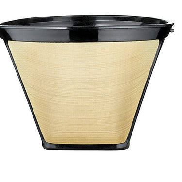 Medelco 12 cups Black/Gold Cone Coffee Filter 1 pk