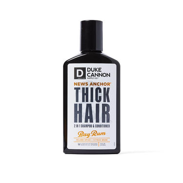Duke Cannon Bay Rum Island Spice + Golden Rum Scent Shampoo Plus Conditioner 10 oz 1 pk