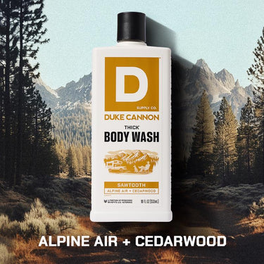 Duke Cannon Sawtooth Organic Alpine Air + Cedarwood Scent Body Wash 17.5 oz 1 pk
