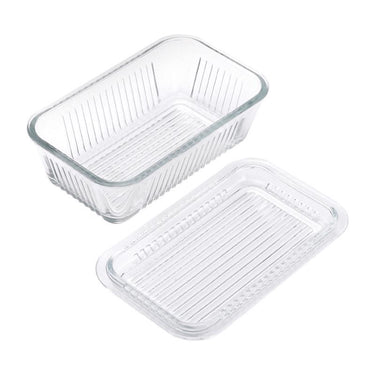 Lifetime Clear Glass Multi Function Butter Dish 1 pk