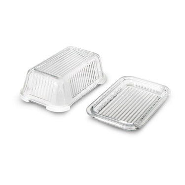 Lifetime Clear Glass Multi Function Butter Dish 1 pk