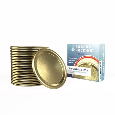Tecnocap Anchor Hocking Wide Mouth Canning Lid 12 pk