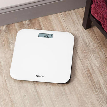 Taylor 400 lb Digital Bathroom Scale White