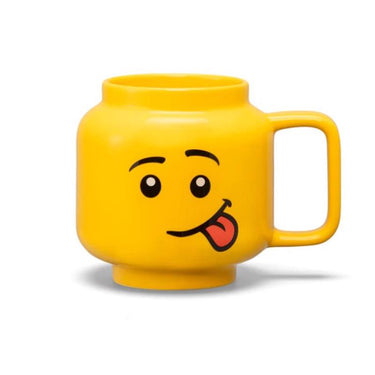 LEGO 7.6 oz Yellow BPA Free Silly Mug