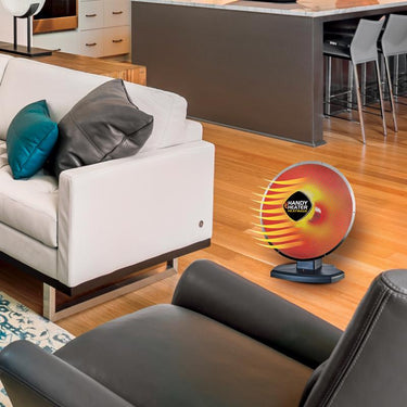 Handy Heater As Seen On TV Electric Oscillating Parabolic Space Heater