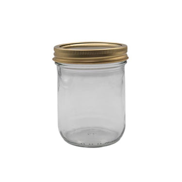 Anchor Hocking Tecnocap Wide Mouth Canning Jar 16 oz 12 pk