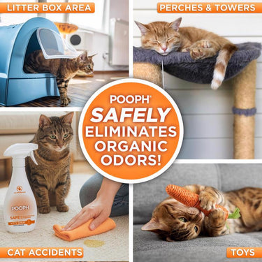 Pooph Cat Liquid Litter Box Odor Destroyer 20 oz