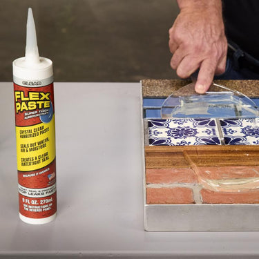 Flex Seal Family of Products Flex Paste Clear Rubberized Paste 9 fl. oz.