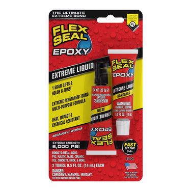 Flex Seal Family of Products Flex Seal Epoxy Extra Strength Epoxy Black Epoxy 1 fl. oz.