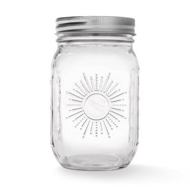 Ball Sunshine Regular Mouth Mason Jar 16 oz 4 pk