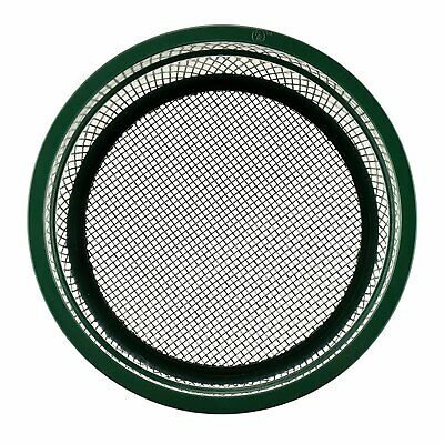 Gold Rush Sifting Classifier Sieve Mini 6 Inch Prospect Pan 10 Holes per Sq Inch Green