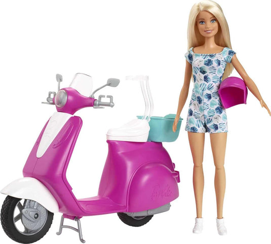 Barbie Doll an Accessory - Scooter