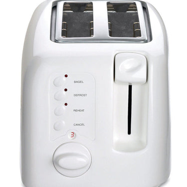 Cuisinart Plastic White 2 slot Toaster 7.2 in. H X 6.5 in. W X 11 in. D