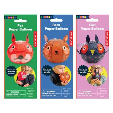 Kikkerland Paper Balloons (Assorted. Sold Separately)