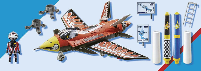 Load image into Gallery viewer, Air Stunt Show 70832 Eagle Jet, Toy Plane with Wind-up Motor, Aeroplane Toy for 5+ Year Olds
