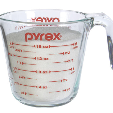 Pyrex 2 cups Glass Clear Measuring Cup