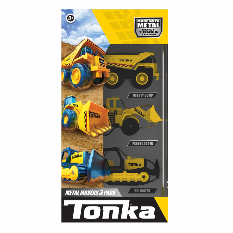 Load image into Gallery viewer, Tonka Metal Movers 3 Pack
