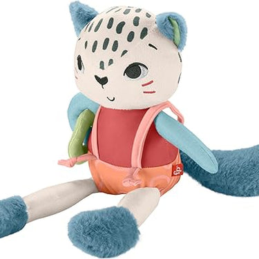 Fisher-Price Planet Friends Spotting Fun Snow Leopard Baby Sensory Toy