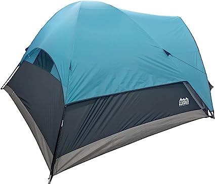 Load image into Gallery viewer, WFS 12x8 Colter Bay 6-Person Camping Tent | Teal/Gray
