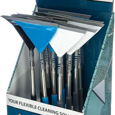 Sona Enterprises Flexible Telescopic Window Squeegee (Sold Separately)