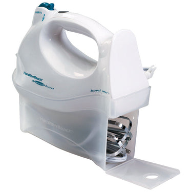 Hamilton Beach White 6 speed Hand Mixer
