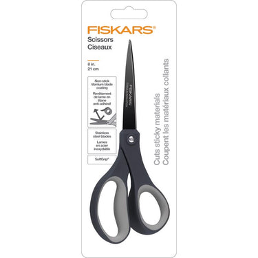 Fiskars 3.7 in. L Stainless Steel Straight Scissors 1 pc