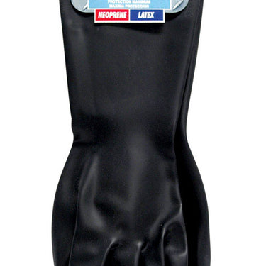 Spontex Technic 450 Latex/Neoprene Cleaning Gloves M Black 1 pk