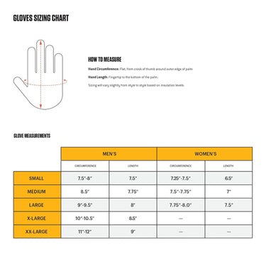 Carhartt Men's Work Flex Spandex Work Glove (Black Barley) Size XL