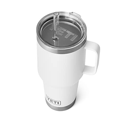 Load image into Gallery viewer, Yeti Rambler 35oz Mug with Straw Cup White
