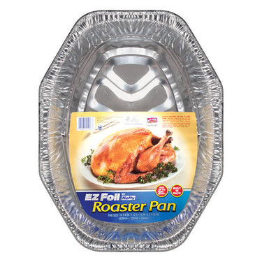 Hefty EZ Foil Aluminum Roaster Pan 20 lb Silver