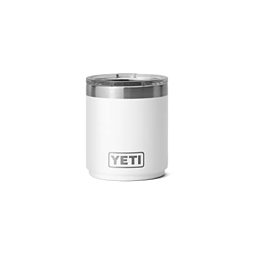 Yeti Rambler 10oz Lowball 2.0 with Magslider Lid White