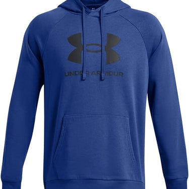 Under Armour Men's Rival Fleece Logo Hoodie (Tech Blue)