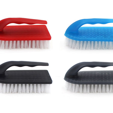 Diamond Visions 2 in. W Plastic Handle Scrub Brush