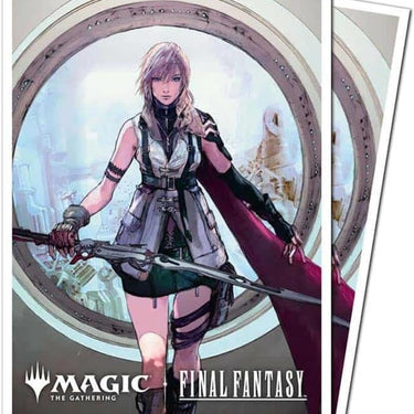 Ultra PRO Final Fantasy - APEX Deck Protector Sleeves for Magic: The Gathering - Lightning Army of One (105-pack)
