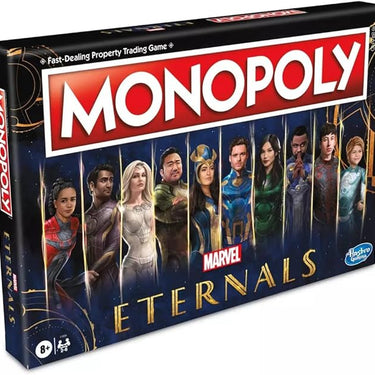 Monopoly: Marvel Studios' Eternals Edition Board Game for Marvel Fans, Game for 2-6 Players, Kids Ages 8 and Up