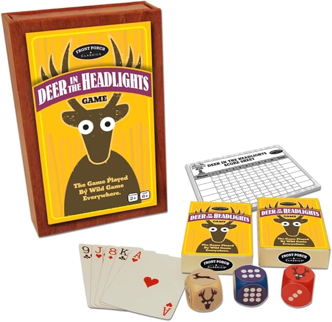 Deer In The Headlights The Card & Dice Game