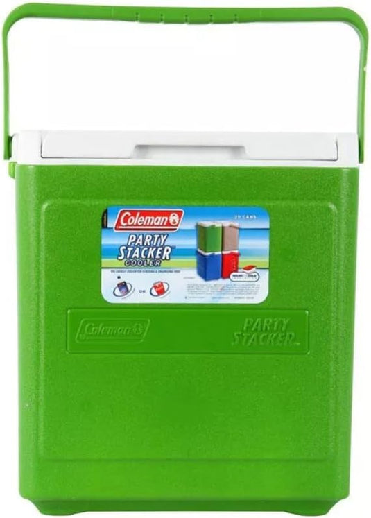 Coleman 20 Can Party Stacker Cooler, Green