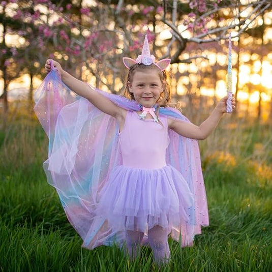 Rainbow Unicorn Cape & Headband