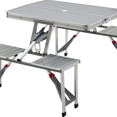 Mountain Summit Gear Aluminum Folding Picnic Table