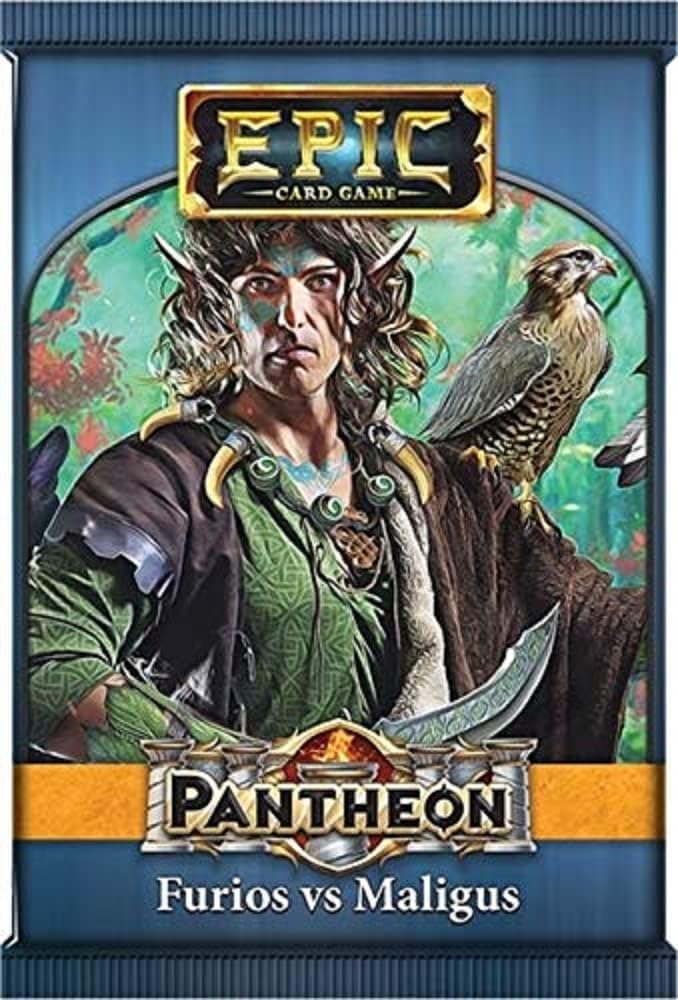 Load image into Gallery viewer, Epic Card Game Expansion: Pantheon - Furios Vs Maligus (1 Pack per purchase)
