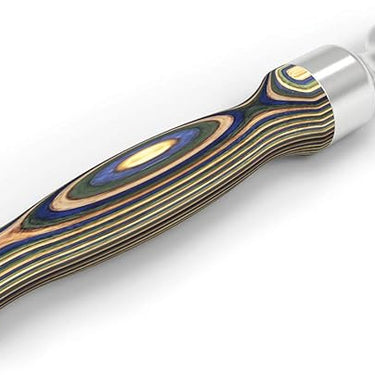 Island Bamboo Pakkawood 8.5-Inch Bottle Opener (Peacock)