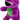 Worlds Smallest Barney Mini-Sized Purple Dinosaur Plush