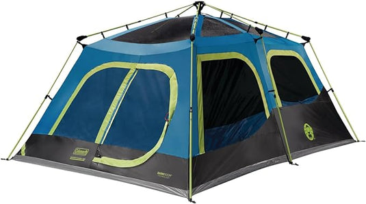 Coleman 10-Person Dark Room Instant Cabin Tent with Rainfly